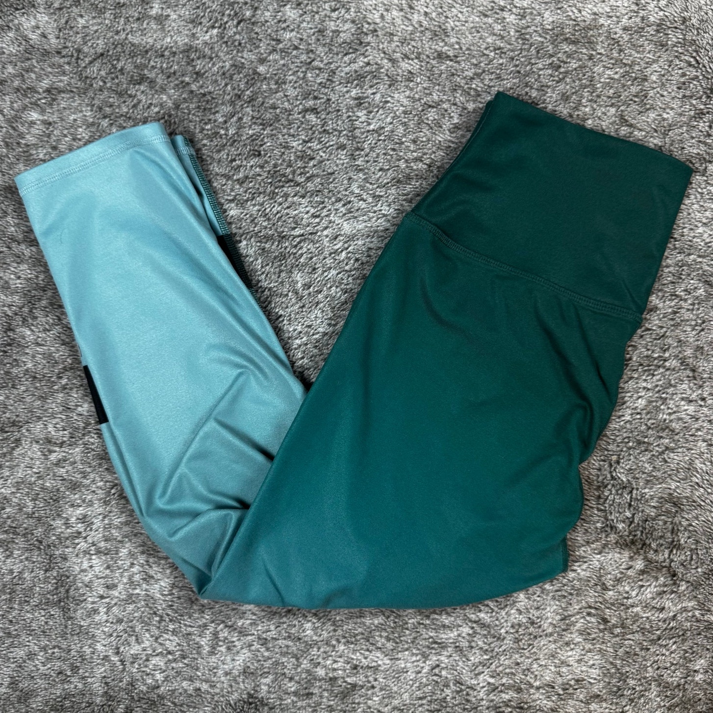 Alo Yoga Airbrush Leggings Women's Xs Gradient Evermint